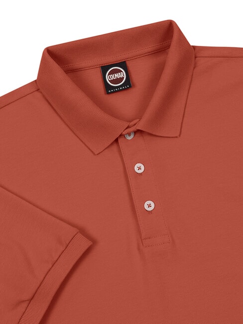 ORIGINALS MONDAY Short-sleeved polo shirt burnt - Polo shirt