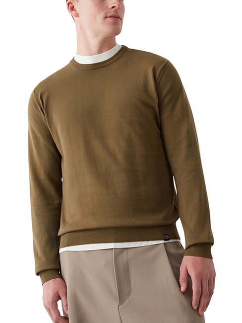 ORIGINALS EXPLORING Cotton crew neck sweater soldier - Men's Sweaters