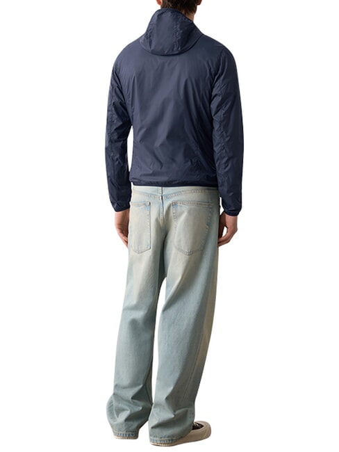 ORIGINALS REPUNK Reversible windbreaker navy blue-botanical - Men's down jackets