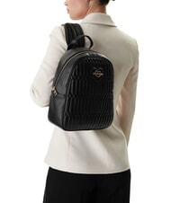 LOVE MOSCHINO BUBBLY LOVE Backpack Black - Women&rsquo;s Bags - 4