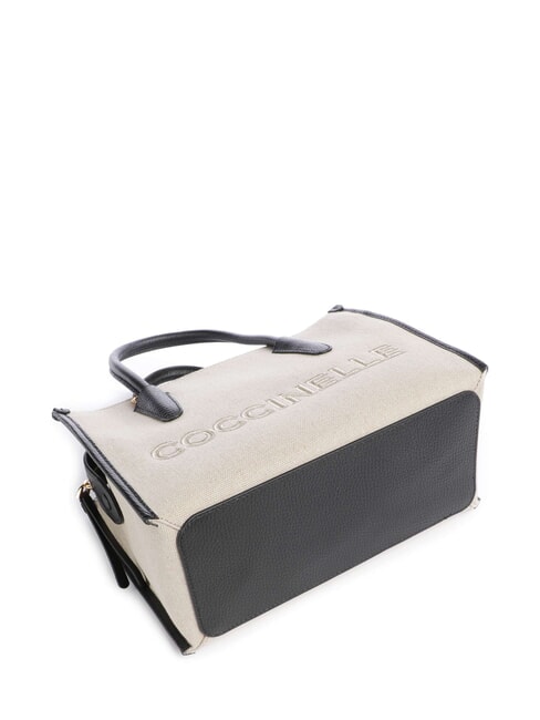 MYRTHA26 CANVAS Handbag, with shoulder strap natural / noir - Women&rsquo;s Bags