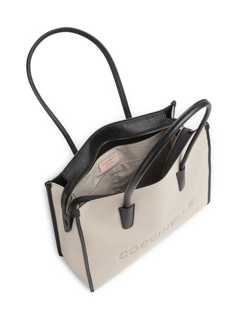 MYRTHA26 CANVAS  natural / noir - Women&rsquo;s Bags