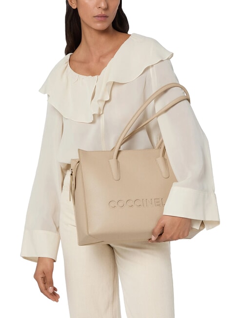 MYRTHA26 Shoulder bag, leather sandshell - Women&rsquo;s Bags