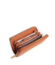 COCCINELLE METALLIC SOFT Textured leather zip wallet crab - Women&rsquo;s Wallets - 2