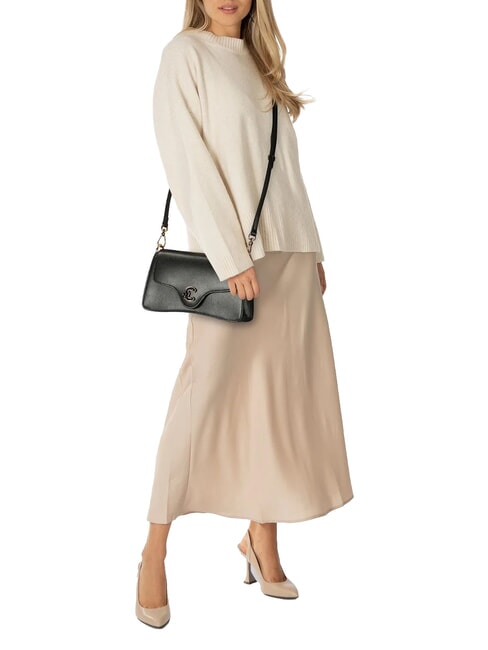 C-ME CALF&MARB Mini shoulder bag Black - Women&rsquo;s Bags