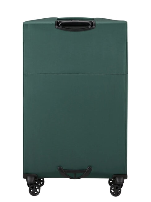 BASE BREEZE Large, expandable trolley darkgreen - Semi-rigid Trolley Cases