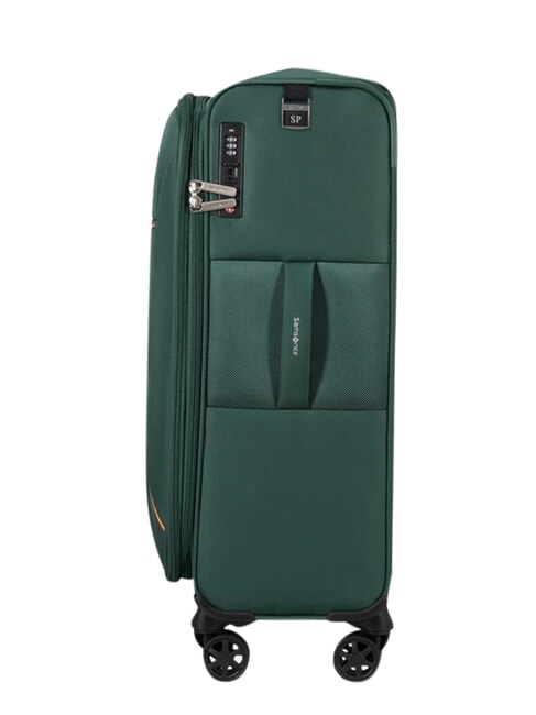 BASE BREEZE Medium Trolley darkgreen - Semi-rigid Trolley Cases