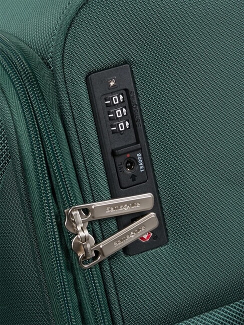 BASE BREEZE Medium Trolley darkgreen - Semi-rigid Trolley Cases