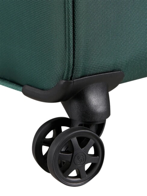 BASE BREEZE Medium Trolley darkgreen - Semi-rigid Trolley Cases