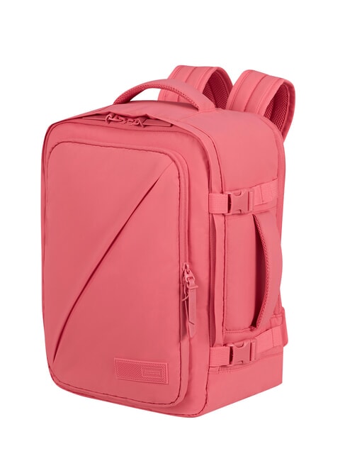 TAKE2CABIN Travel backpack, cabin backpack pink glitch - Laptop backpacks