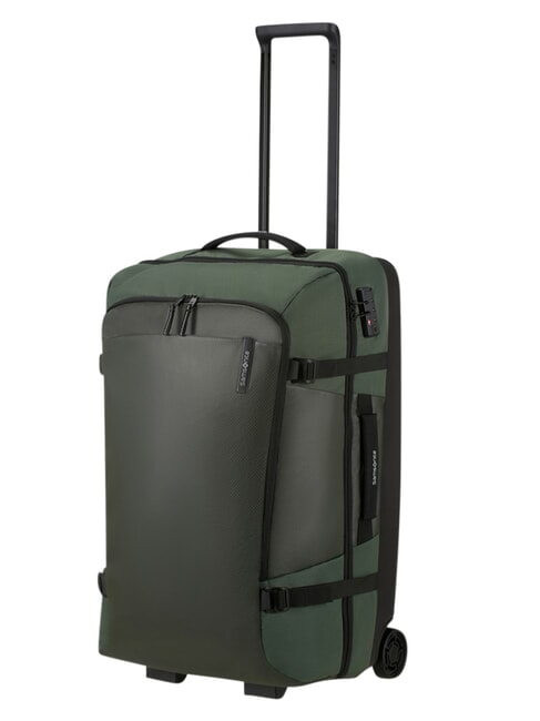 ARMOX Medium Duffel Bag, 68cm, with Wheels moss - Semi-rigid Trolley Cases