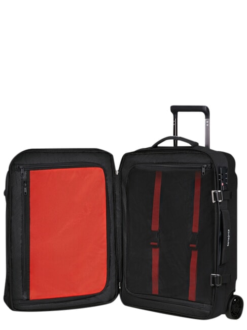 ARMOX Small Duffel Bag, Hand Luggage, with Wheels BLACK - Hand luggage