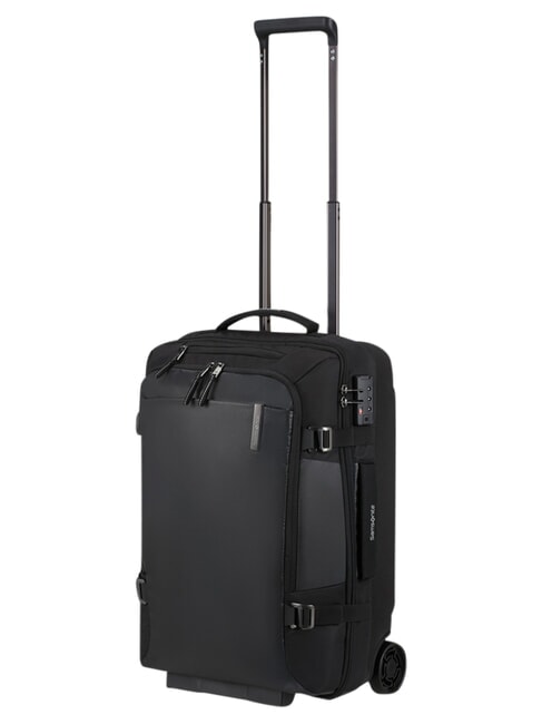 ARMOX Small Duffel Bag, Hand Luggage, with Wheels BLACK - Hand luggage