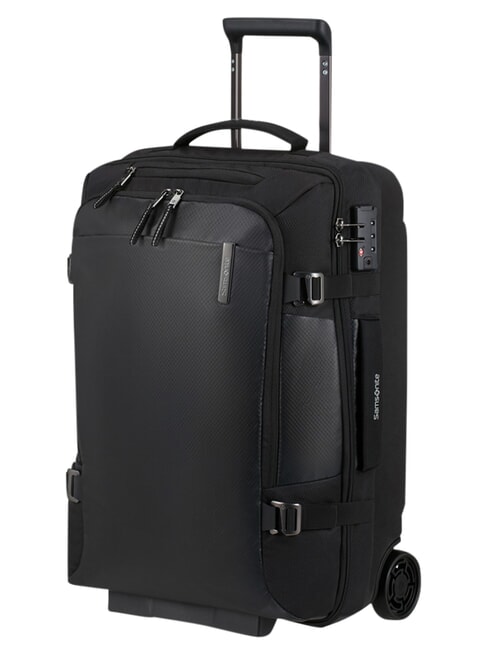 ARMOX Small Duffel Bag, Hand Luggage, with Wheels BLACK - Hand luggage