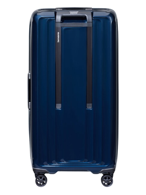 NUON Extra Large Trolley metallic dark blue - Rigid Trolley Cases
