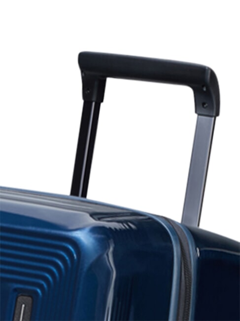 NUON Extra Large Trolley metallic dark blue - Rigid Trolley Cases
