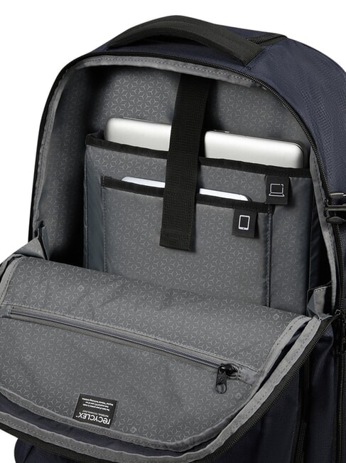 ROADER 2-wheel trolley backpack dARKBlue - Hand luggage
