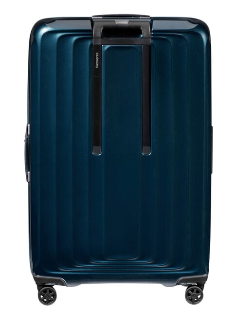 NUON Extra Large, Expandable Trolley metallic dark blue - Rigid Trolley Cases