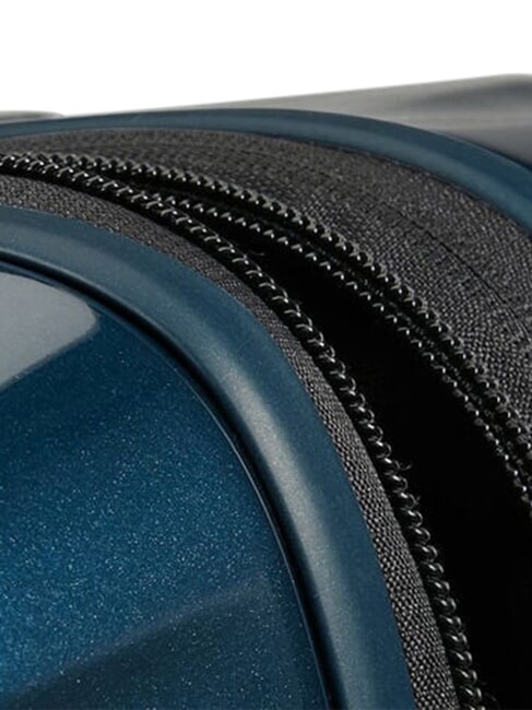 NUON Extra Large, Expandable Trolley metallic dark blue - Rigid Trolley Cases