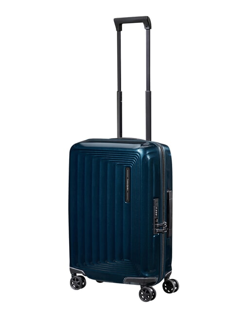 NUON Expandable Hand Luggage Trolley metallic dark blue - Hand luggage