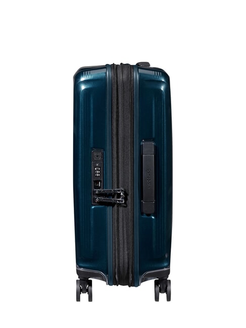 NUON Expandable Hand Luggage Trolley metallic dark blue - Hand luggage