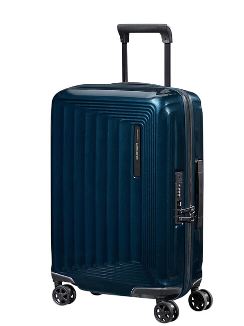 NUON Expandable Hand Luggage Trolley metallic dark blue - Hand luggage