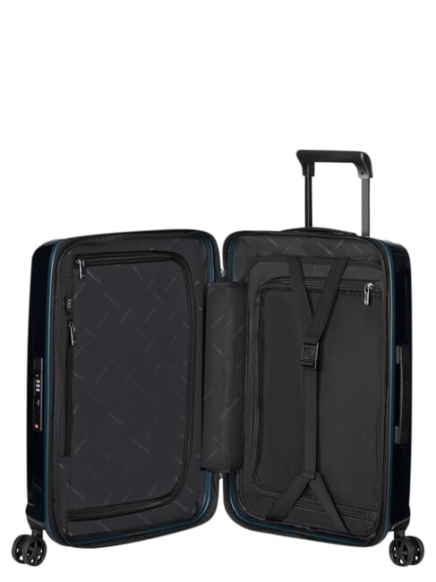 NUON Expandable Hand Luggage Trolley metallic dark blue - Hand luggage