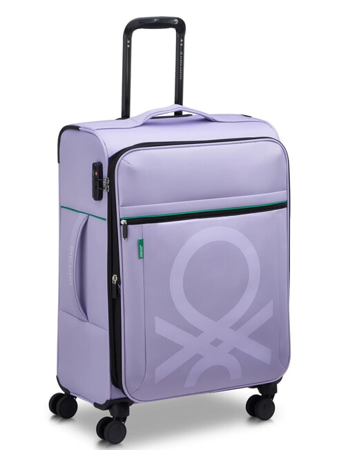 COLOR BLOCK Medium Trolley, Expandable lavender - Semi-rigid Trolley Cases