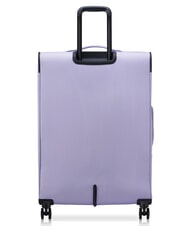 BENETTON COLOR BLOCK Large, expandable trolley lavender - Semi-rigid Trolley Cases - 4