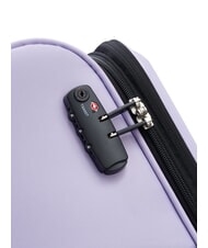 BENETTON COLOR BLOCK Large, expandable trolley lavender - Semi-rigid Trolley Cases - 6