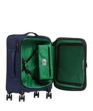 BENETTON COLOR BLOCK Expandable carry-on trolley blue - Hand luggage - 2