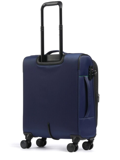 COLOR BLOCK Expandable carry-on trolley blue - Hand luggage