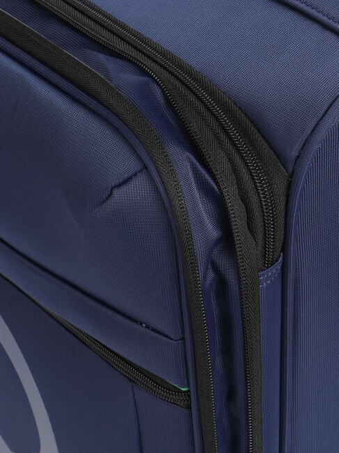 COLOR BLOCK Expandable carry-on trolley blue - Hand luggage