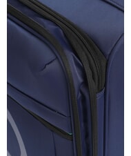 BENETTON By DELSEY COLOR BLOCK Expandable carry-on trolley blue - Hand luggage - 5