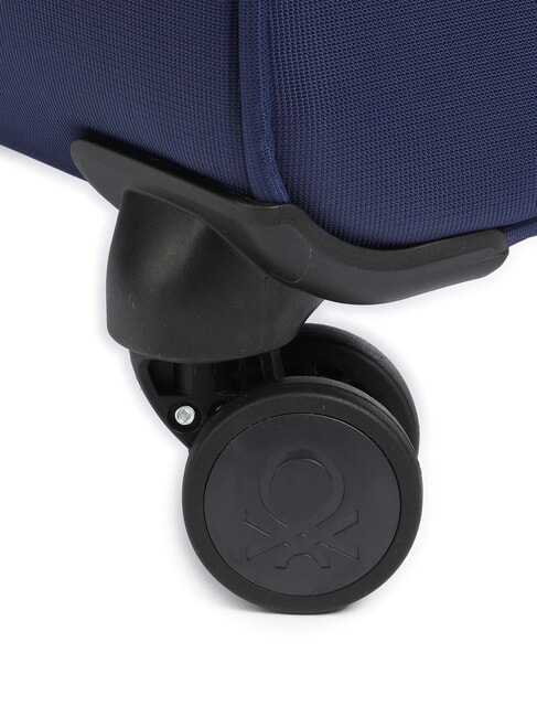 COLOR BLOCK Expandable carry-on trolley blue - Hand luggage