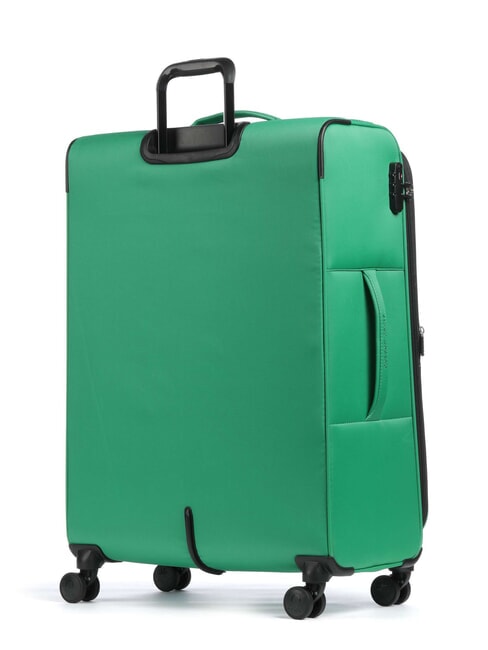 COLOR BLOCK Large, expandable trolley iguana - Semi-rigid Trolley Cases