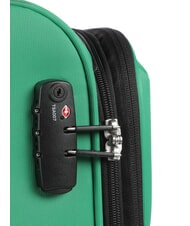 BENETTON COLOR BLOCK Large, expandable trolley iguana - Semi-rigid Trolley Cases - 4