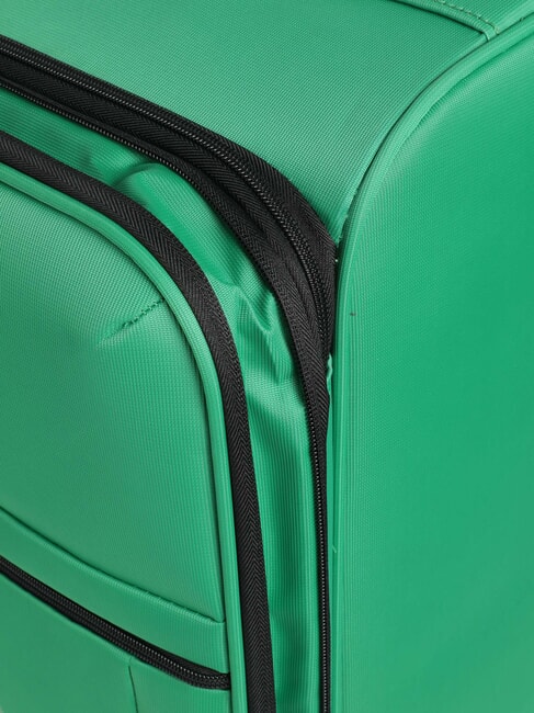 COLOR BLOCK Large, expandable trolley iguana - Semi-rigid Trolley Cases