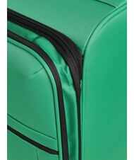 BENETTON COLOR BLOCK Large, expandable trolley iguana - Semi-rigid Trolley Cases - 5