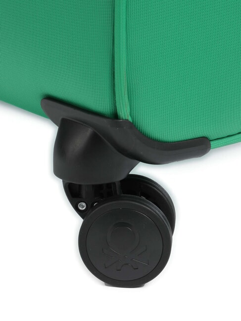 COLOR BLOCK Large, expandable trolley iguana - Semi-rigid Trolley Cases