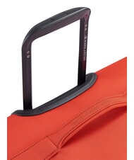 BENETTON By DELSEY COLOR BLOCK Large, expandable trolley RED - Semi-rigid Trolley Cases - 5