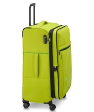 BENETTON COLOR BLOCK Large, expandable trolley teal - Semi-rigid Trolley Cases - 5