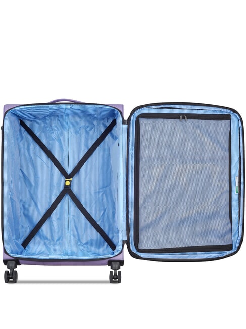 BE Large, expandable trolley lilac - Semi-rigid Trolley Cases