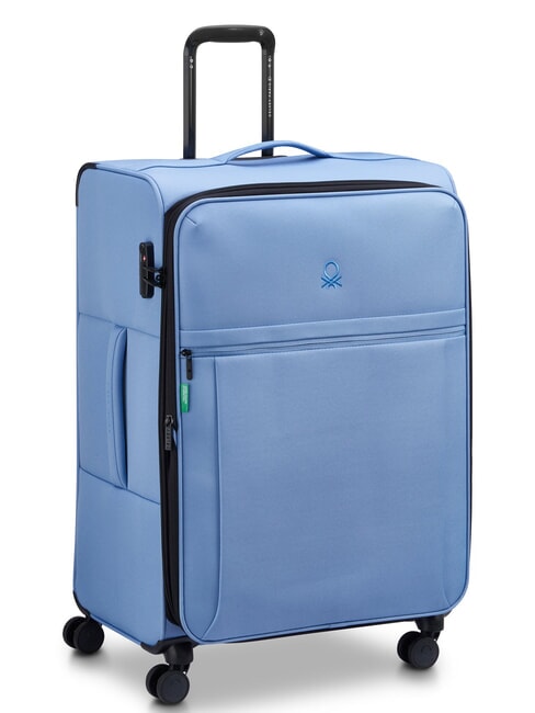 BE Large, expandable trolley ice blue - Semi-rigid Trolley Cases