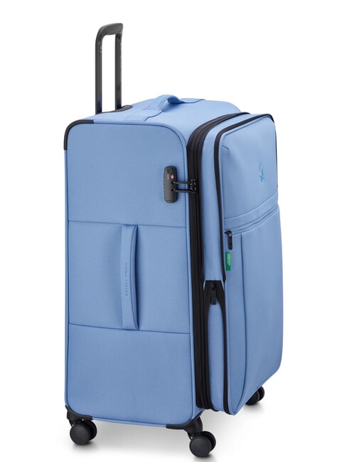 BE Large, expandable trolley ice blue - Semi-rigid Trolley Cases