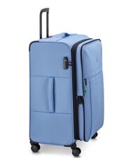 BENETTON BE Large, expandable trolley ice blue - Semi-rigid Trolley Cases - 4