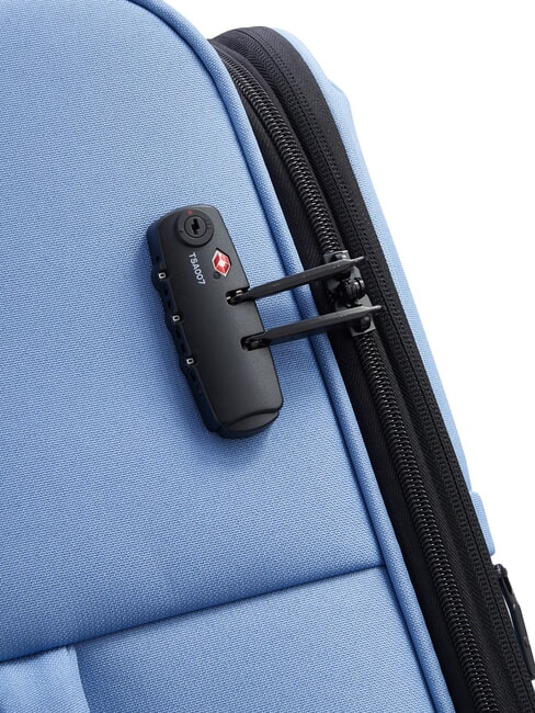 BE Large, expandable trolley ice blue - Semi-rigid Trolley Cases