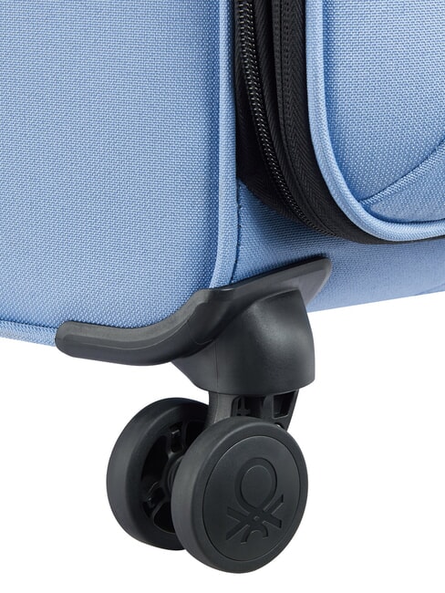 BE Large, expandable trolley ice blue - Semi-rigid Trolley Cases