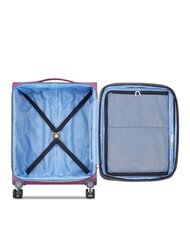BENETTON By DELSEY UCB SOFT Medium Trolley, Expandable peony - Semi-rigid Trolley Cases - 2