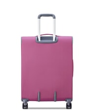 BENETTON By DELSEY UCB SOFT Medium Trolley, Expandable peony - Semi-rigid Trolley Cases - 4